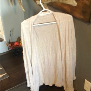 Tan cardigan